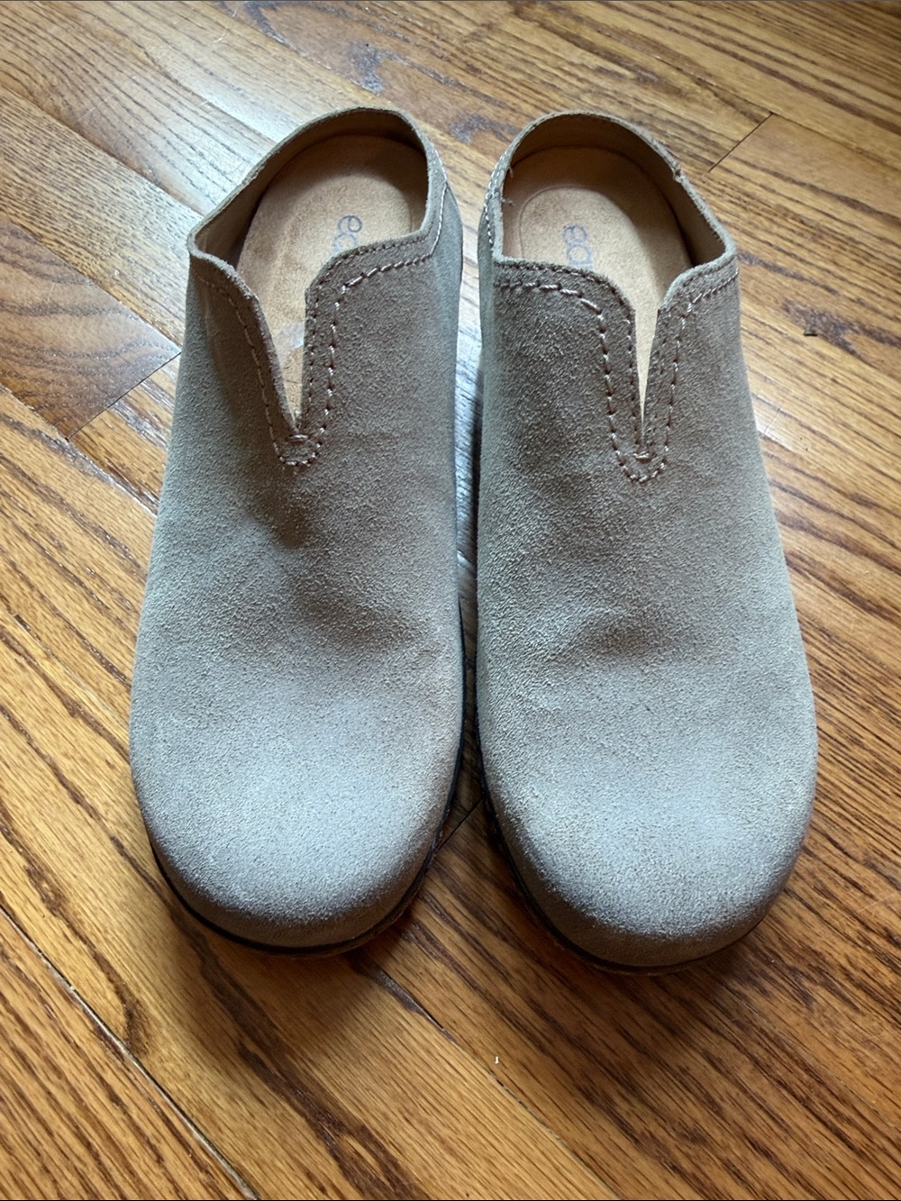 Earth Kolia Mules in Light Taupe